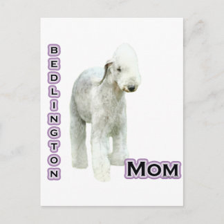 Bedlington Terrier Mom 4 Postcard