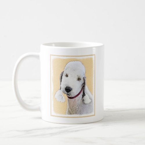 Bedlington Terrier Painting _ Original Dog Art Coffee Mug