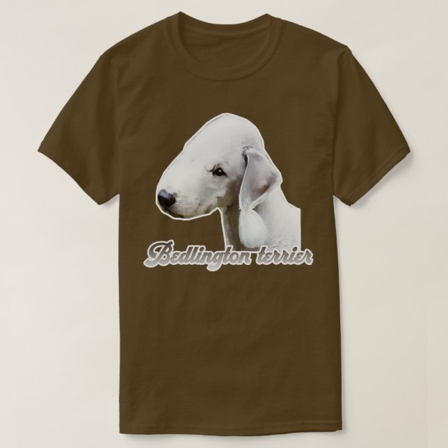 Bedlington terrier T-Shirt (Design Front)
