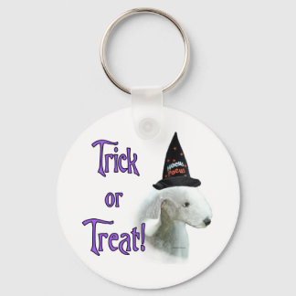 Bedlington Terrier Trick Keychain
