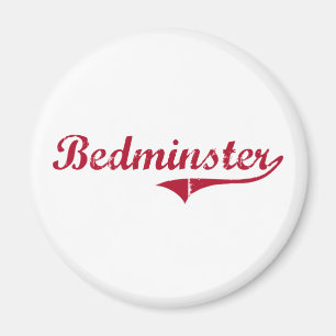 Bedminster New Jersey Classic Design Magnet