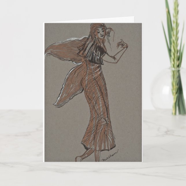 Bedouin Angel Card (Front)