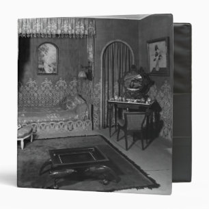 Bedroom belonging to Jeanne Lanvin c.1920-25 Binder
