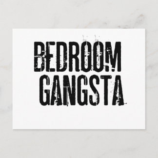 Bedroom Gangsta Postcard