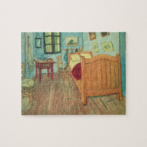 Bedroom in Arles by Vincent van Gogh Jigsaw Puzzle