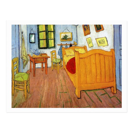 Bedroom In Arles By Vincent Van Gogh Postcard