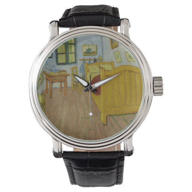 Bedroom in Arles by Vincent Van Gogh Watch (Front)