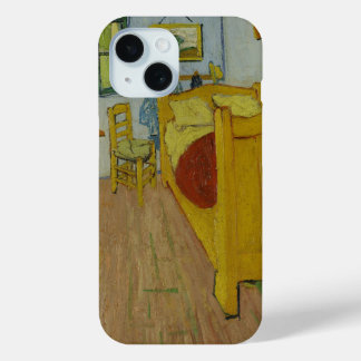  Bedroom in Arles, Oil Painting, Vincent Van Gogh iPhone 15 Case