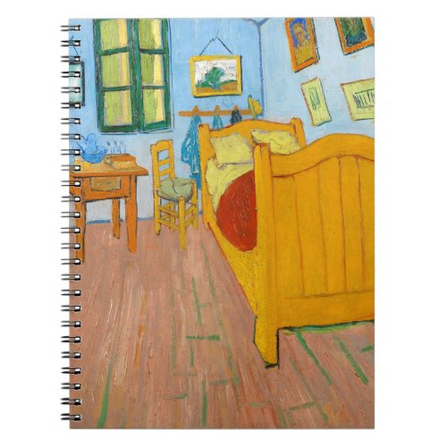 Bedroom In Arles Painting By Vincent Van Gogh Notebook