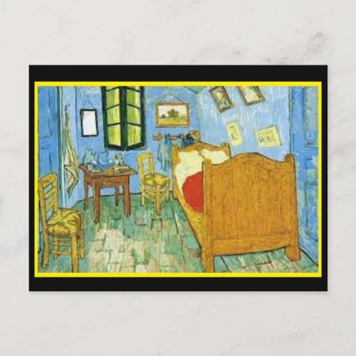 Bedroom in Arles Van Gogh Postcard