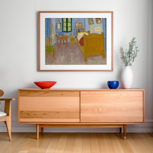 Bedroom in Arles  Vincent Van Gogh Framed Art