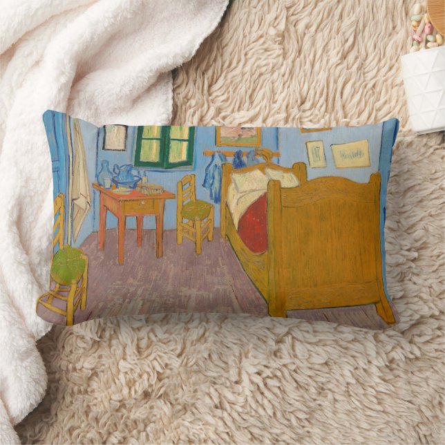 Bedroom in Arles | Vincent van Gogh Lumbar Pillow (Blanket)