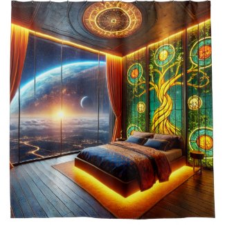 Bedroom in Space