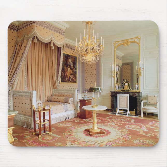 Bedroom in the Grand Trianon (photo) Mouse Pad (Front)