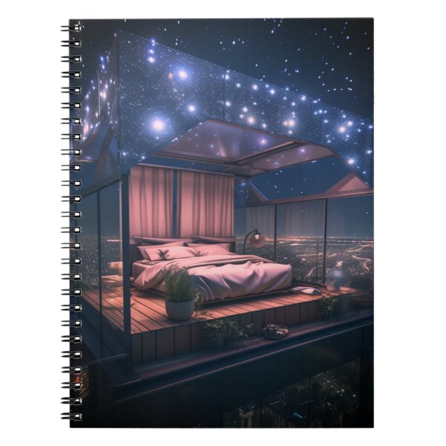 Bedroom in the sky notebook (Front)