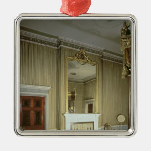 Bedroom with fireplace designed by Adam, c.1776 Metal Ornament