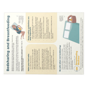 Bedsharing and Breastfeeding Tear-away (English) Notepad