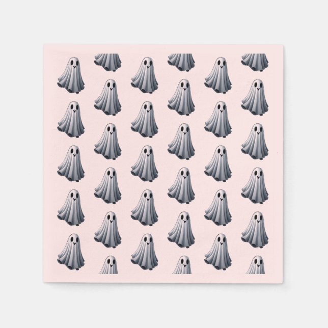 bedsheet ghost  napkins (Front)