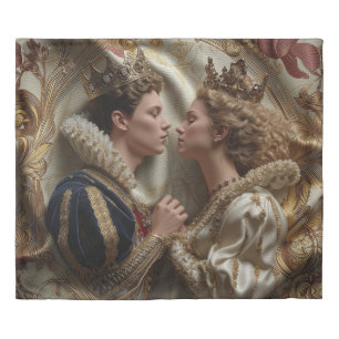 Bedspread of the Queen and King of Love: Golden El