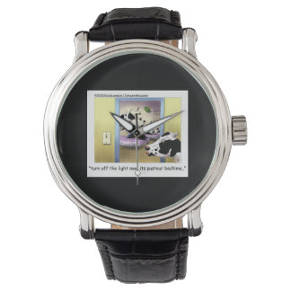 Bedtime 4 Cows Funny Unisex Watch