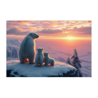 BedTime Acrylic Print