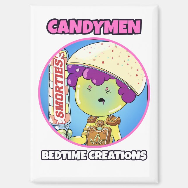 Bedtime Creations Candymen Magnet (Front)