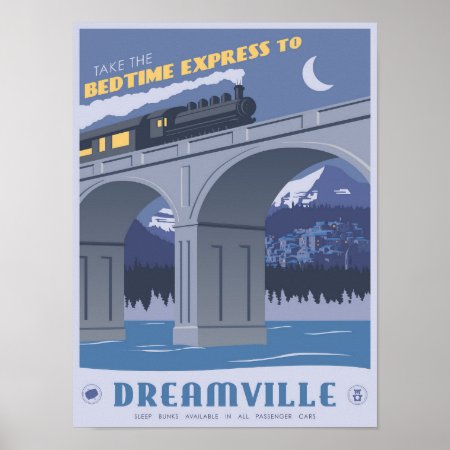 Bedtime Express To Dreamville Poster
