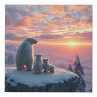 BedTime Faux Canvas Print