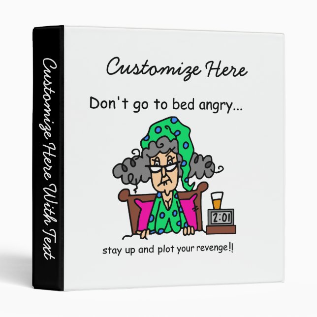 Bedtime Humor Binder (Front/Spine)