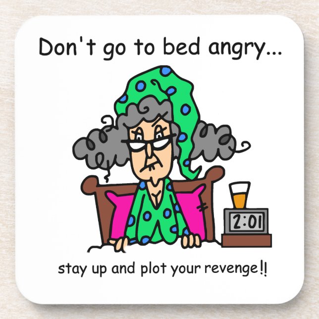 Bedtime Humor Coaster (Front)