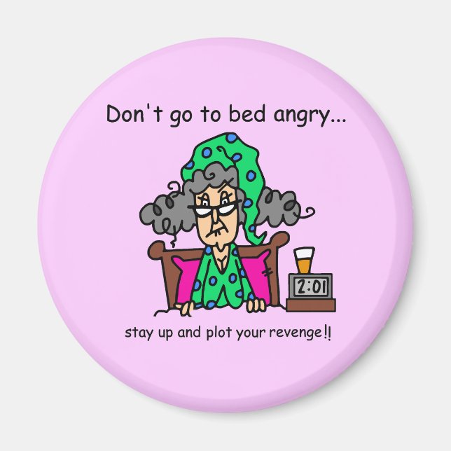 Bedtime Humor Magnet (Front)
