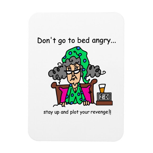 Bedtime Humor Magnet (Vertical)