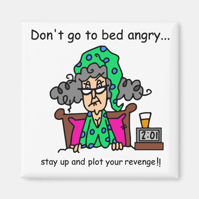 Bedtime Humor Magnet (Front)