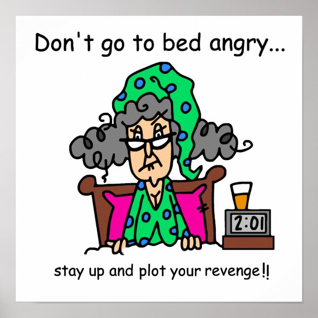 Bedtime Humor Poster (Front)