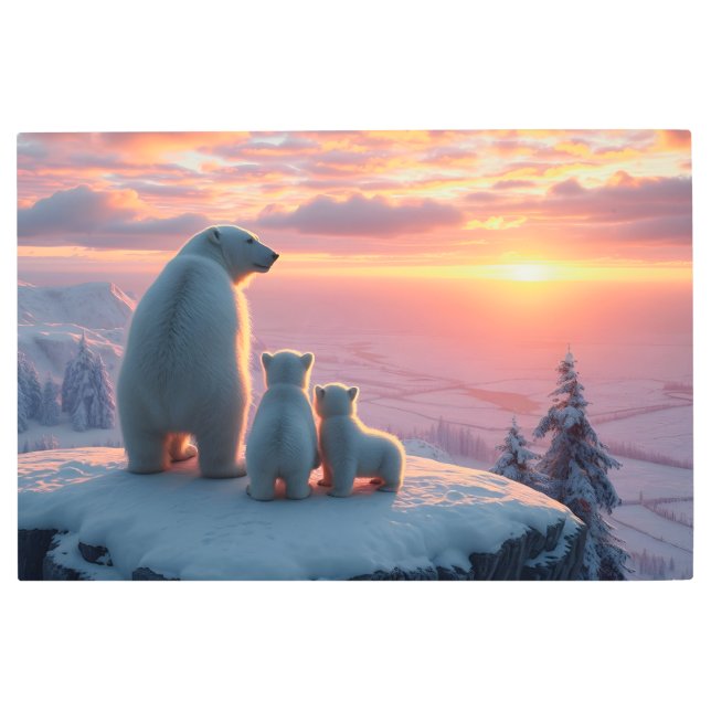 Bedtime Metal Print (Front)