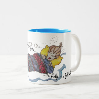 Bedtime Perogies Pyrohy Varenyky Ukrainian Two-Tone Coffee Mug