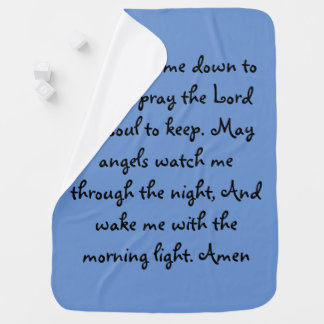 Bedtime Prayer Blanket