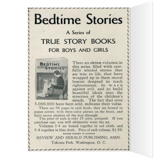 Bedtime Stories (Inside (Left))