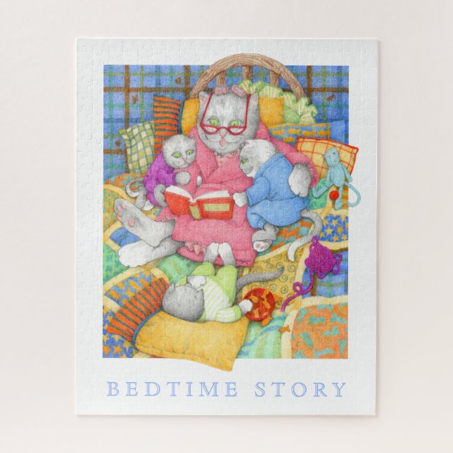 BEDTIME STORY 16x20 Puzzle (Vertical)