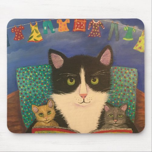 Bedtime Story Mouse Pad