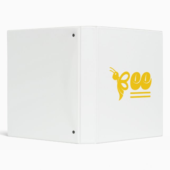 Bee 3 Ring Binder (Background)