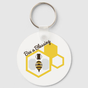 Bee A Blessing Keychain