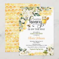 Bee A Little Honey is on the Way Baby Shower
