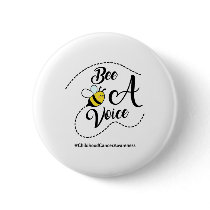 Bee A Voice Childhood Cancer Awareness  Button