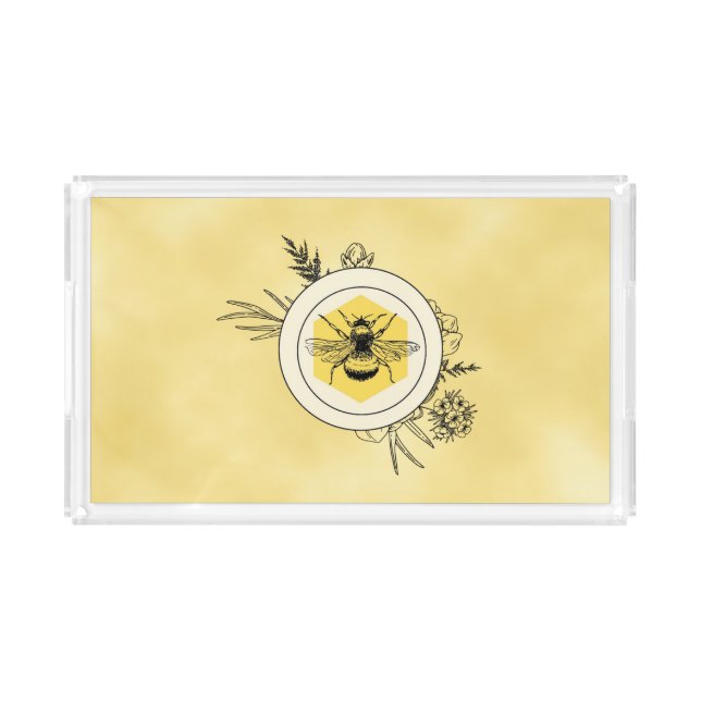 Bee Acrylic Tray (Front)