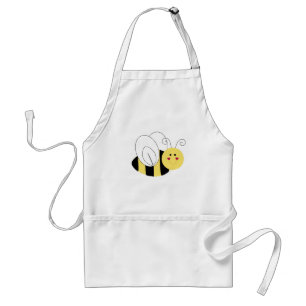 bee adult apron