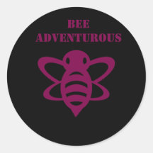 Bee Adventurous Sticker