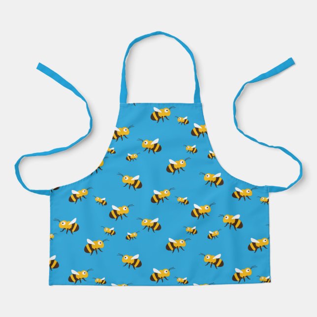 Bee All-Over Print Apron (Front)