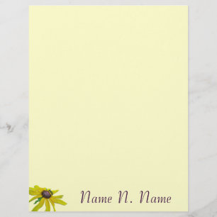 Bee and Black Eyed Susan Letterhead