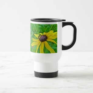 Bee and Black Eyed Susan Travel Mug